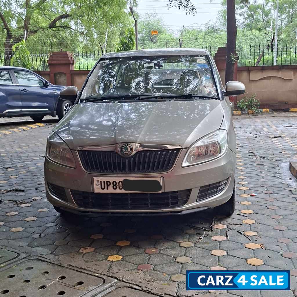 Silver Skoda Fabia Ambient