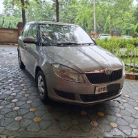 Silver Skoda Fabia Ambient