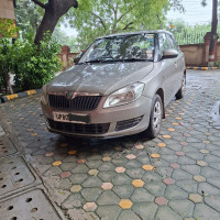 Silver Skoda Fabia Ambient