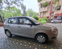 Silver Skoda Fabia Ambient