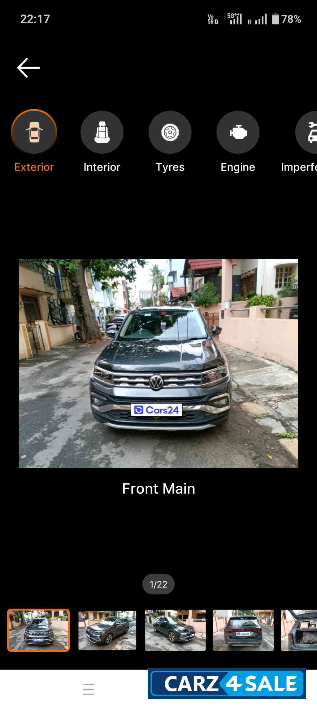 Carbon Steel Grey Volkswagen Taigun 1.0 TSI TOPLINE MT