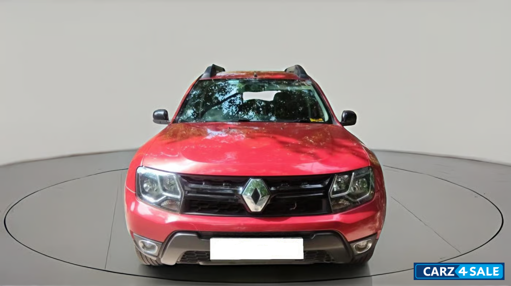 Fiery Red Renault Duster RXC CVT PETROL Fiery Red Renault Duster RXC CVT PETROL