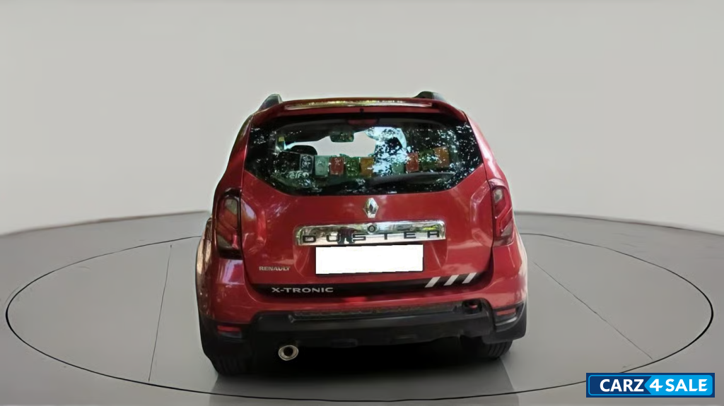 Fiery Red Renault Duster RXC CVT PETROL Fiery Red Renault Duster RXC CVT PETROL