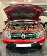 Fiery Red Renault Duster RXC CVT PETROL