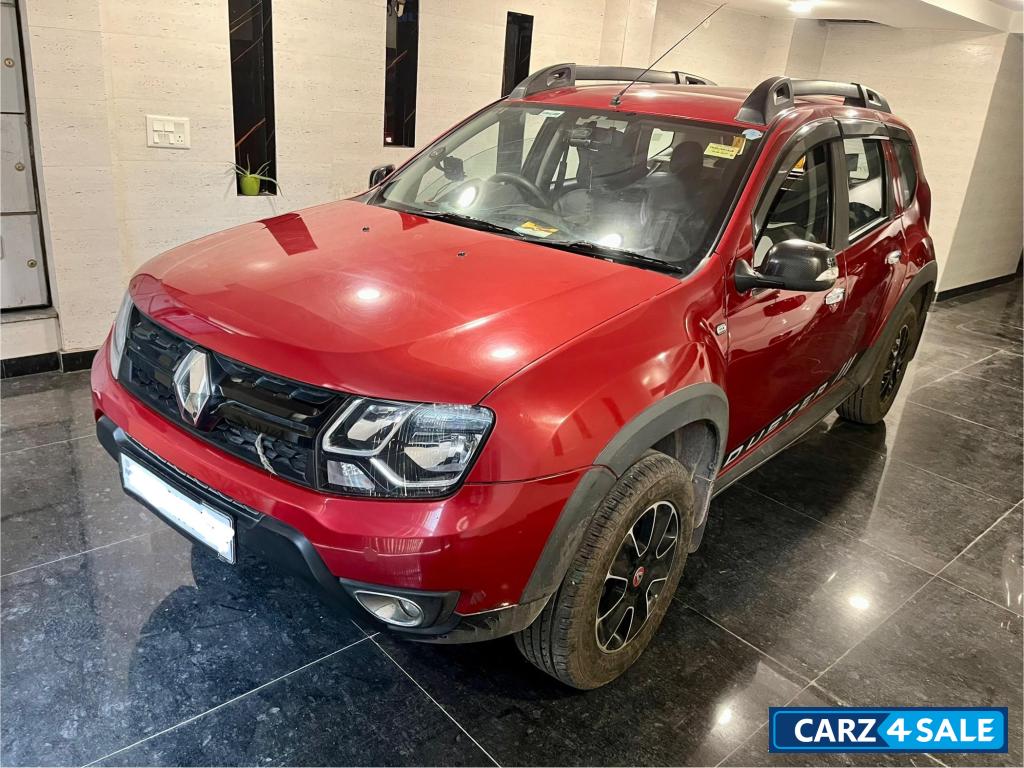 Fiery Red Renault Duster RXC CVT PETROL