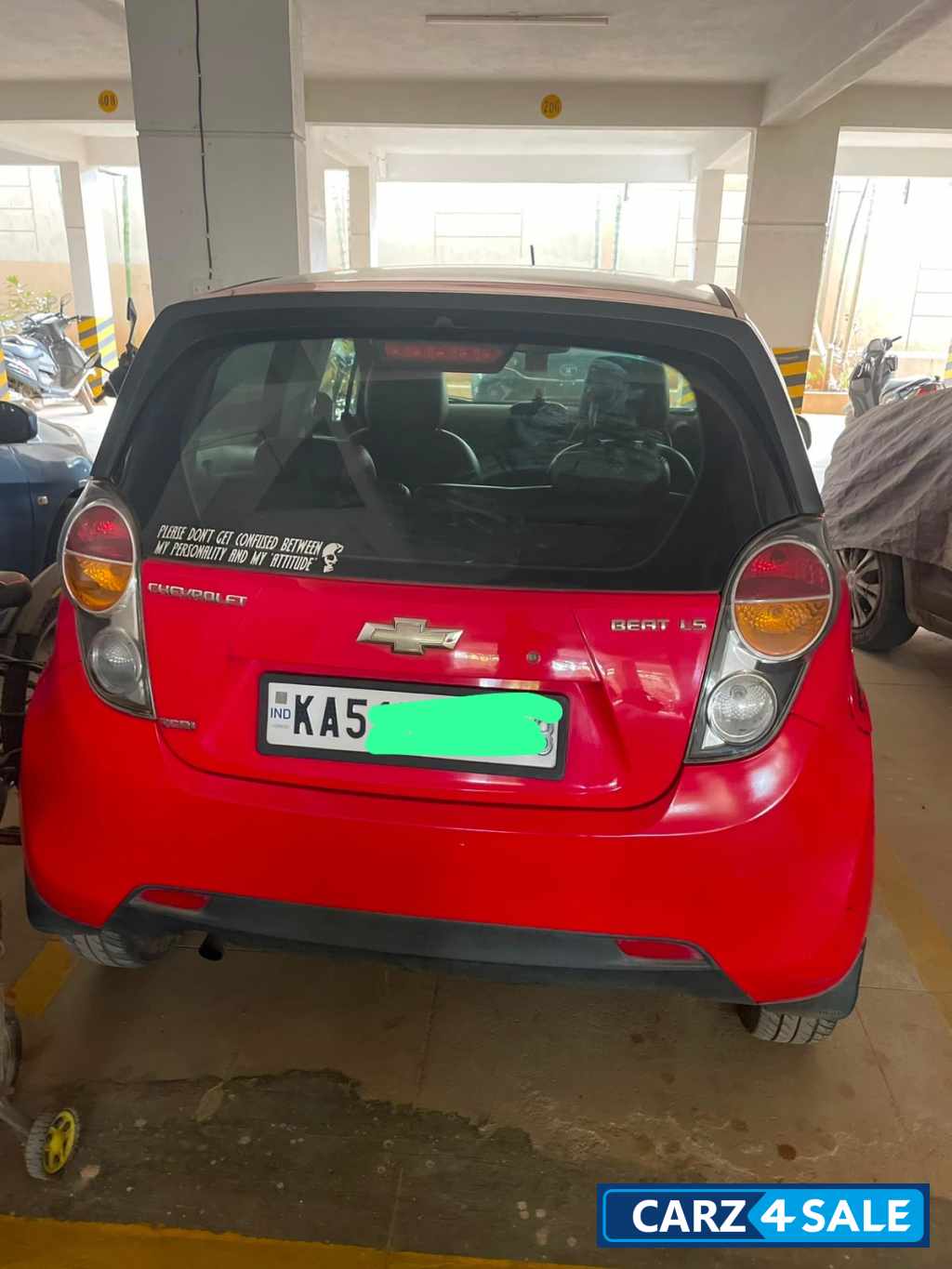 Red Chevrolet Beat Diesel DS TCDI Red Chevrolet Beat Diesel DS TCDI