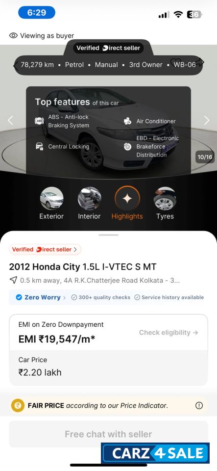 Honda City 1.5vt