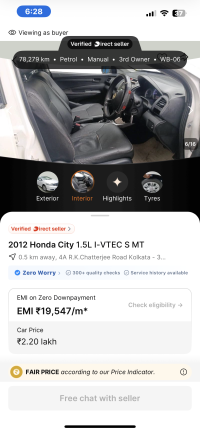 Honda City 1.5vt