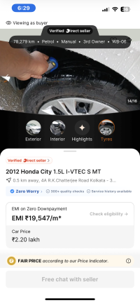 Honda City 1.5vt
