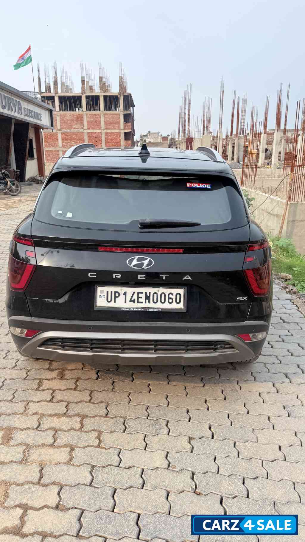 Black Hyundai Creta Sx ivt 1.5 petrol