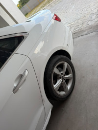 White Audi A4 TDI PREMIUM