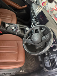 White Audi A4 TDI PREMIUM