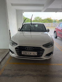 White Audi A4 TDI PREMIUM
