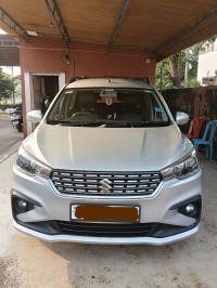Silver Maruti Suzuki Ertiga Cng