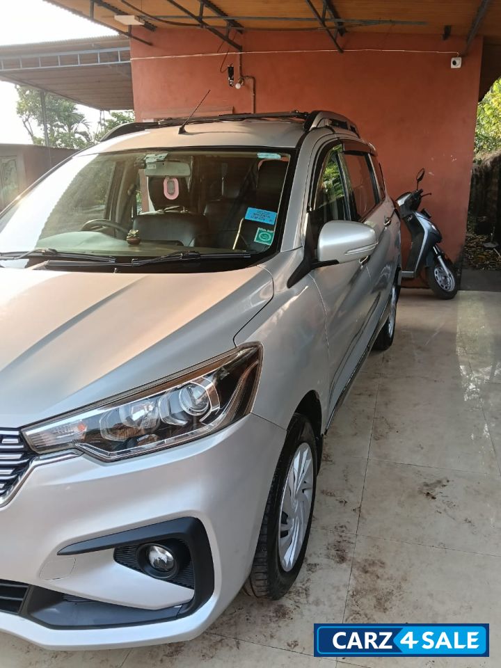 Silver Maruti Suzuki Ertiga Cng Silver Maruti Suzuki Ertiga Cng