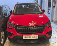 Tornado Red Skoda Kushaq 1.5 MonteCarlo