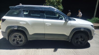 White And Black Maruti Suzuki Brezza Zxi smart hybrid dual tone