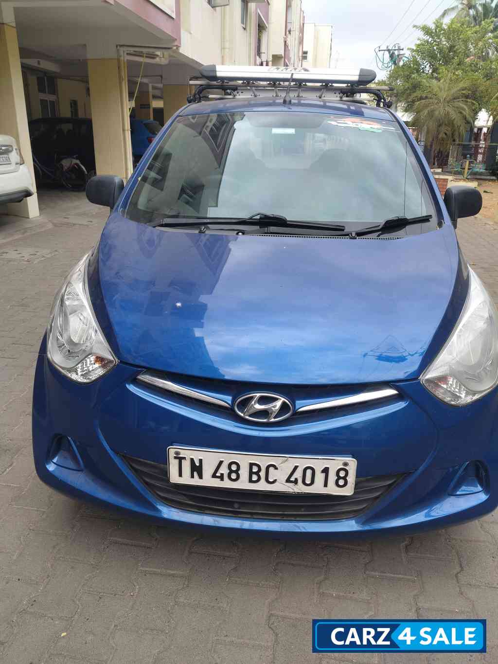 Blue Hyundai Eon 2013 MAGNA LPG+ PETROL