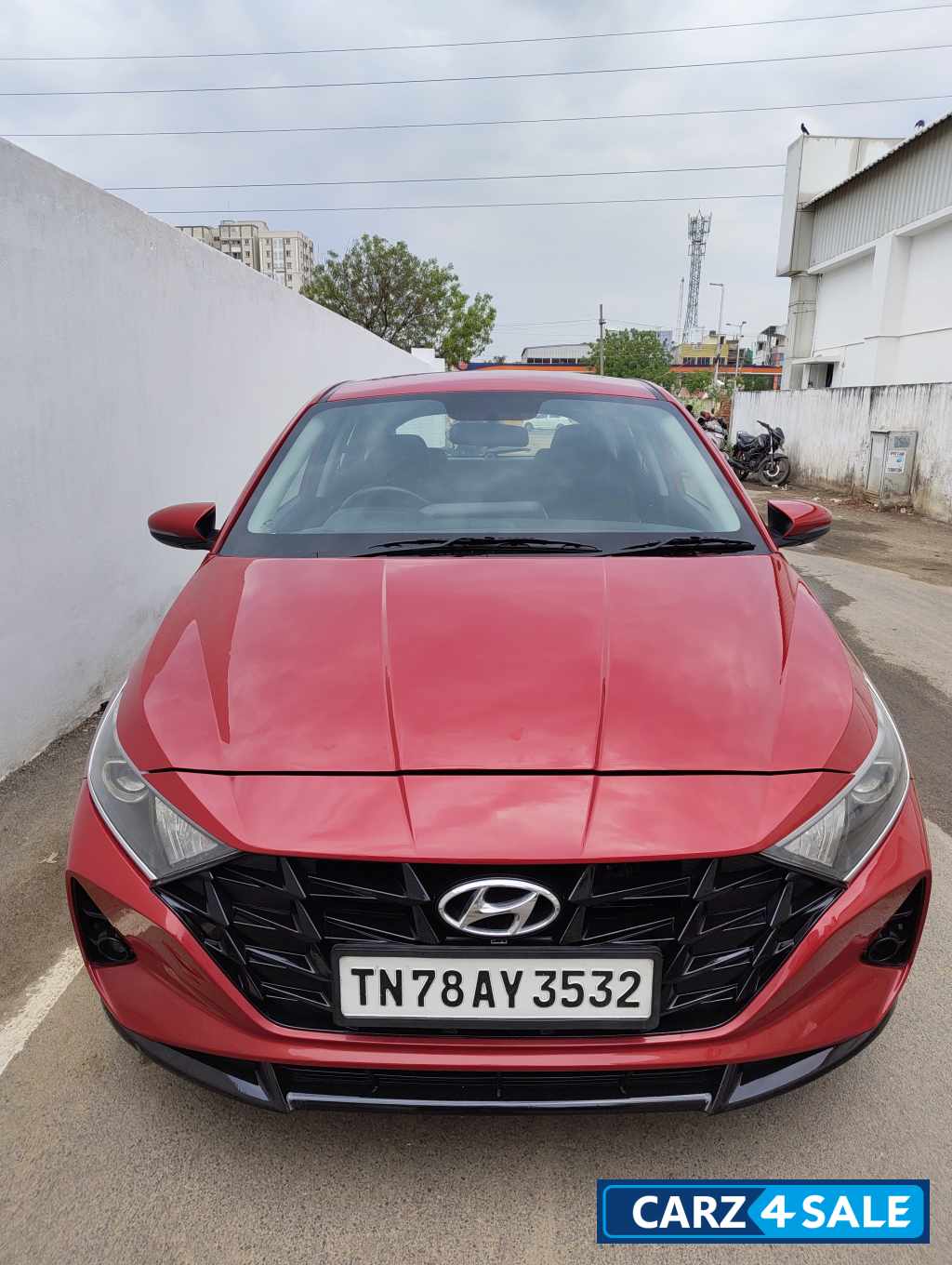 Cherry Red Hyundai i20 Asto (O)