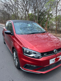 Sunset Red Volkswagen Polo Gt tsi