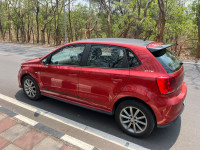 Sunset Red Volkswagen Polo Gt tsi