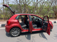 Sunset Red Volkswagen Polo Gt tsi