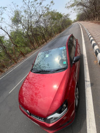 Sunset Red Volkswagen Polo Gt tsi