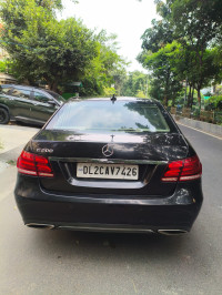Black Mercedes-Benz E-Class 200