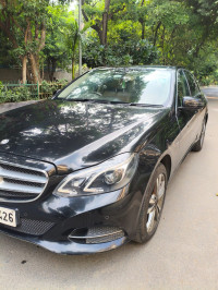 Black Mercedes-Benz E-Class 200