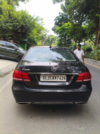 Black Mercedes-Benz E-Class 200