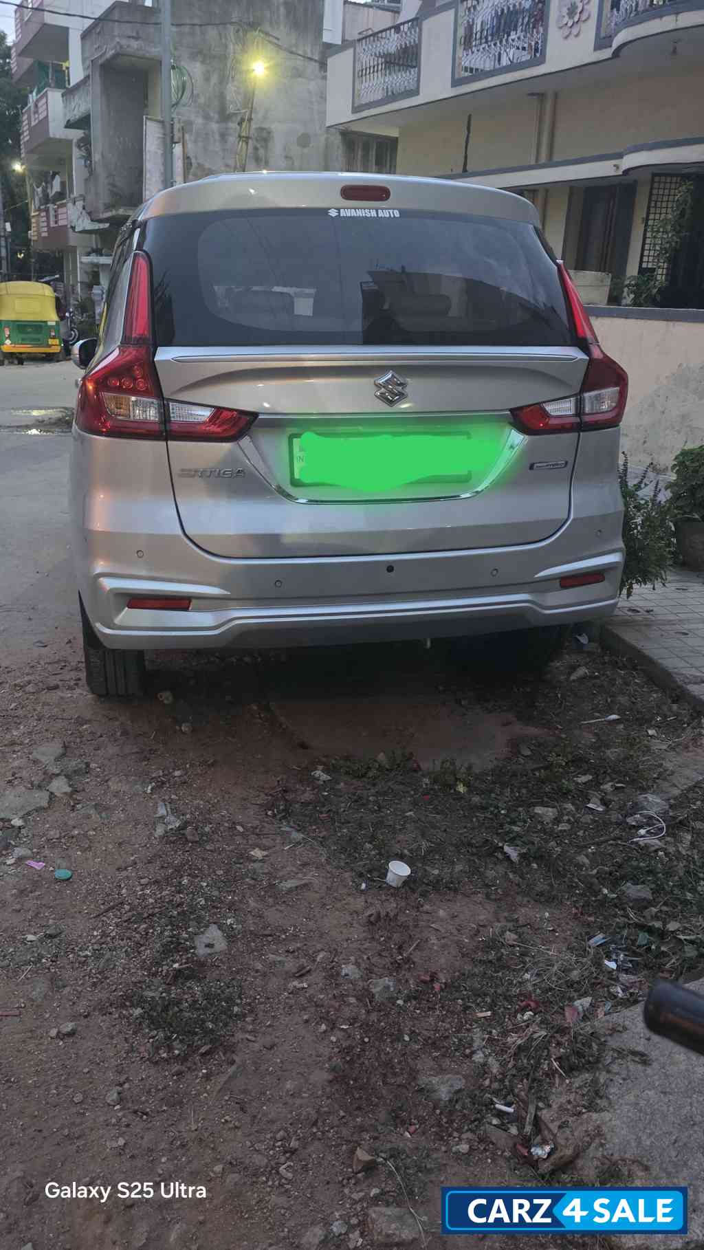 Silver Maruti Suzuki Ertiga VXI SVHS Silver Maruti Suzuki Ertiga VXI SVHS