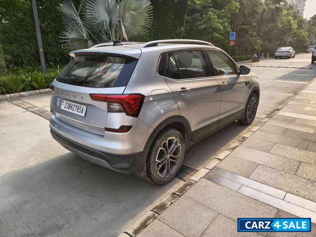 Silver Skoda Kushaq Style 1.0 automatic Silver Skoda Kushaq Style 1.0 automatic