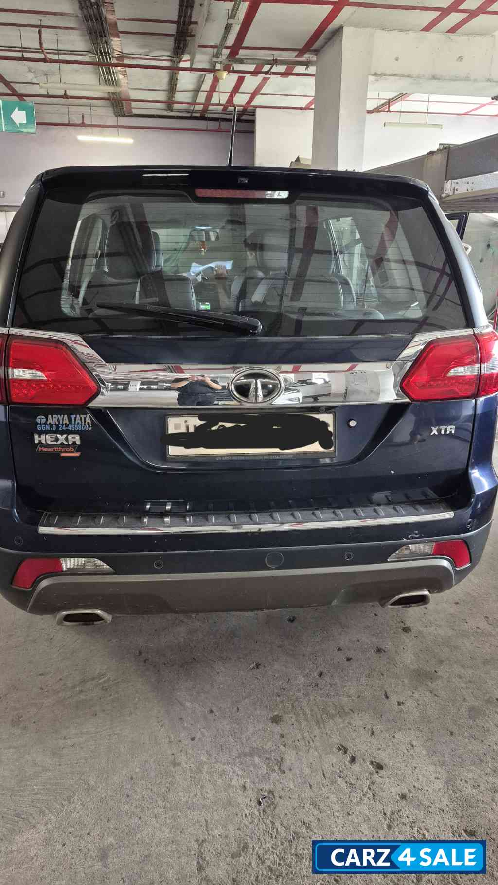 Arizona Blue Tata Hexa XTA 4X2 6 Seater