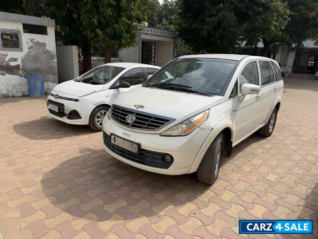 Pearl White Tata Aria Pure lx 4x2