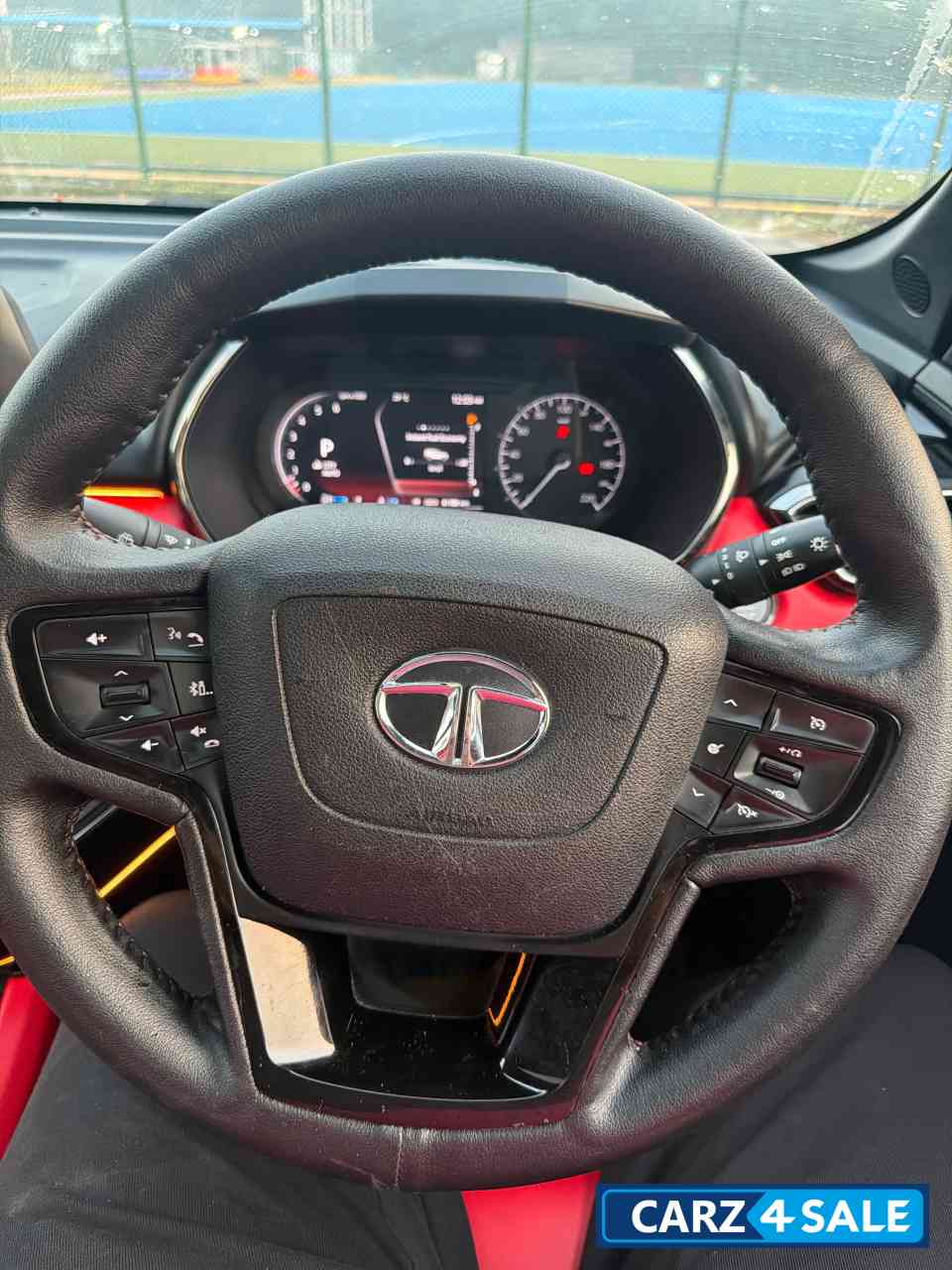 Black Tata Safari XZA PLUS DARK EDETION