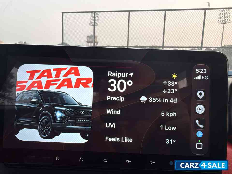Black Tata Safari XZA PLUS DARK EDETION Black Tata Safari XZA PLUS DARK EDETION