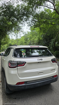 Pearl White Jeep Compass Limited 2.0Diesel