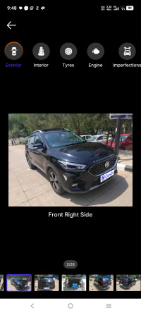 Black MG Astor Savvy 1.5 CVT