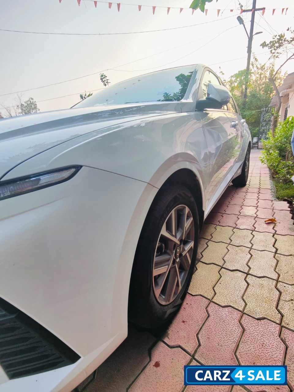 White Hyundai Verna 2023 New Model White Hyundai Verna 2023 New Model