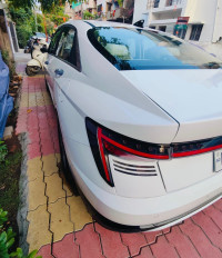 White Hyundai Verna 2023 New Model