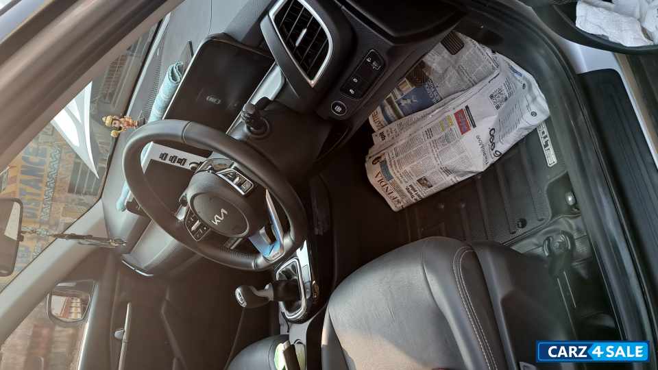 Silver Kia Seltos HTK+ IMT TURBO