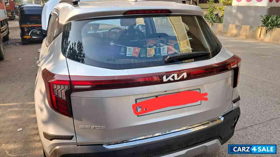 Silver Kia Seltos HTK+ IMT TURBO