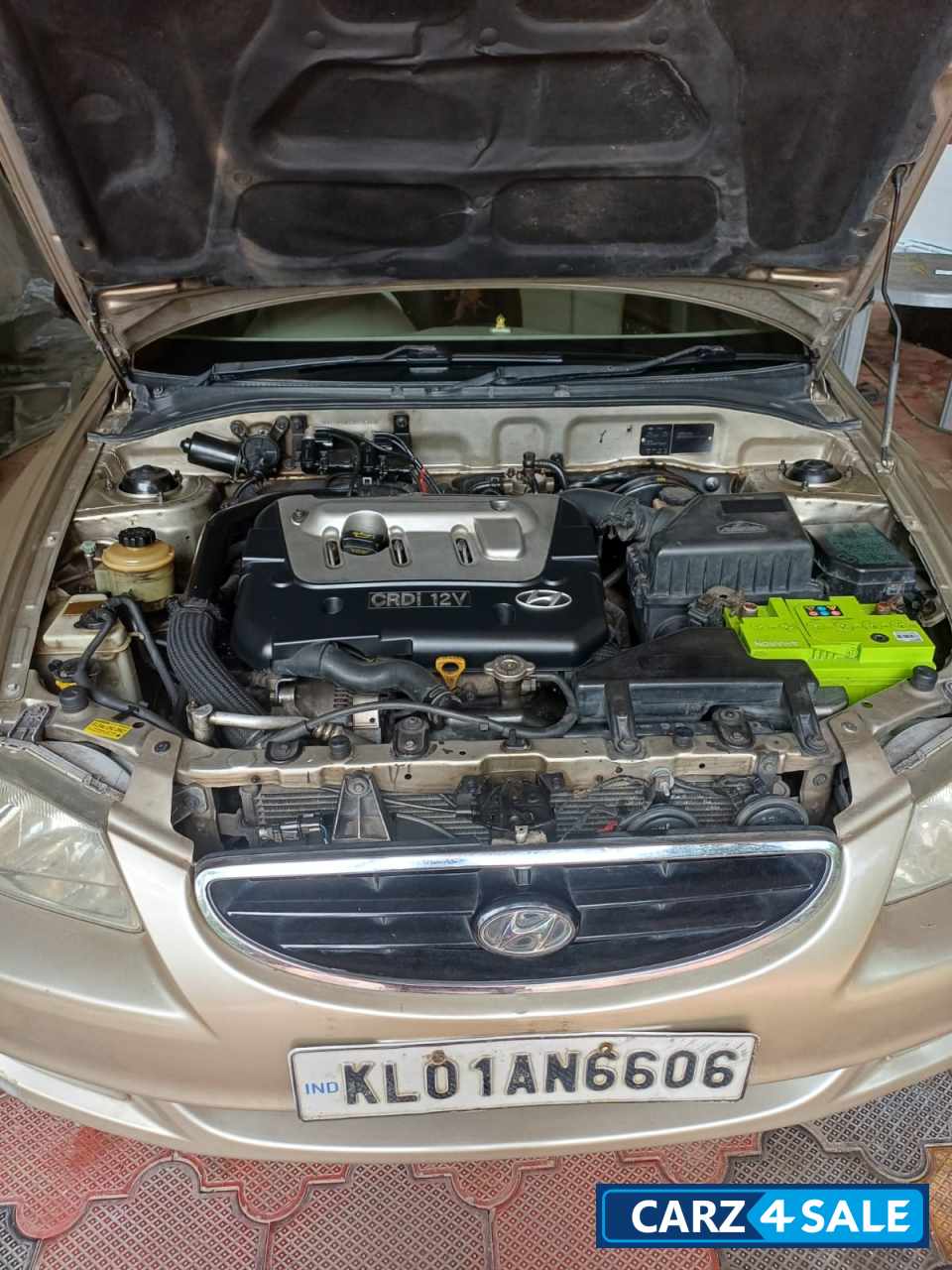 Real Earth Hyundai Accent CRDI 1493 cc diesel 2006 Real Earth Hyundai Accent CRDI 1493 cc diesel 2006
