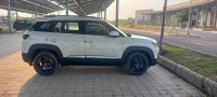 White Maruti Suzuki Brezza ZXI smart hybrid