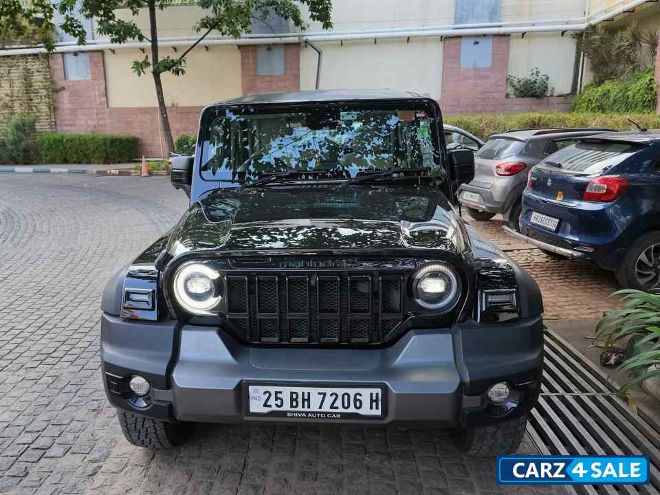 Stealth Black Mahindra Thar Roxx
