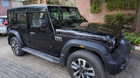Stealth Black Mahindra Thar Roxx