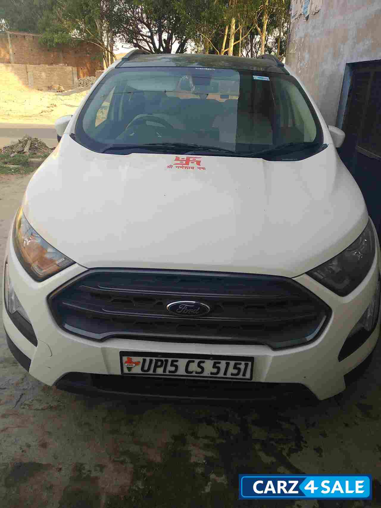 White Ford Ecosport Diesel