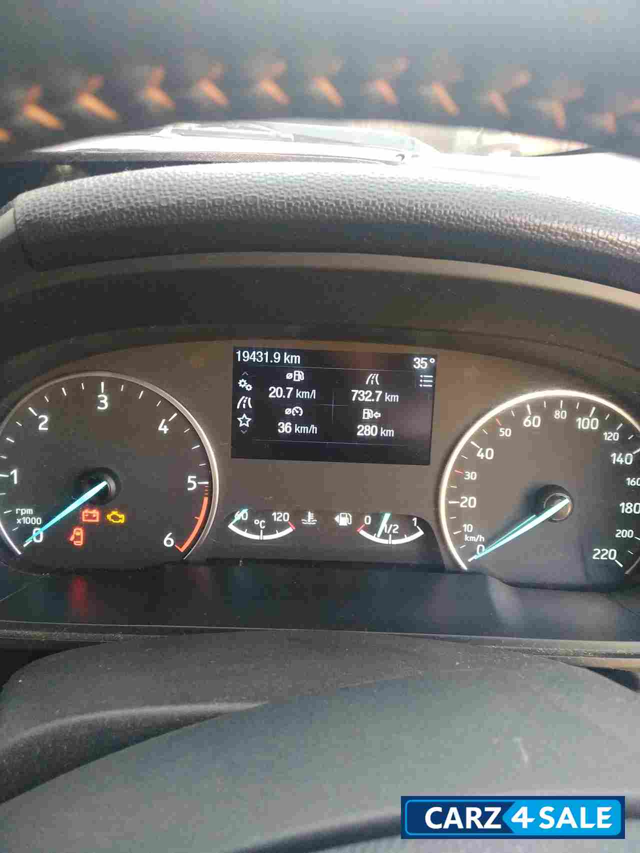 White Ford Ecosport Diesel