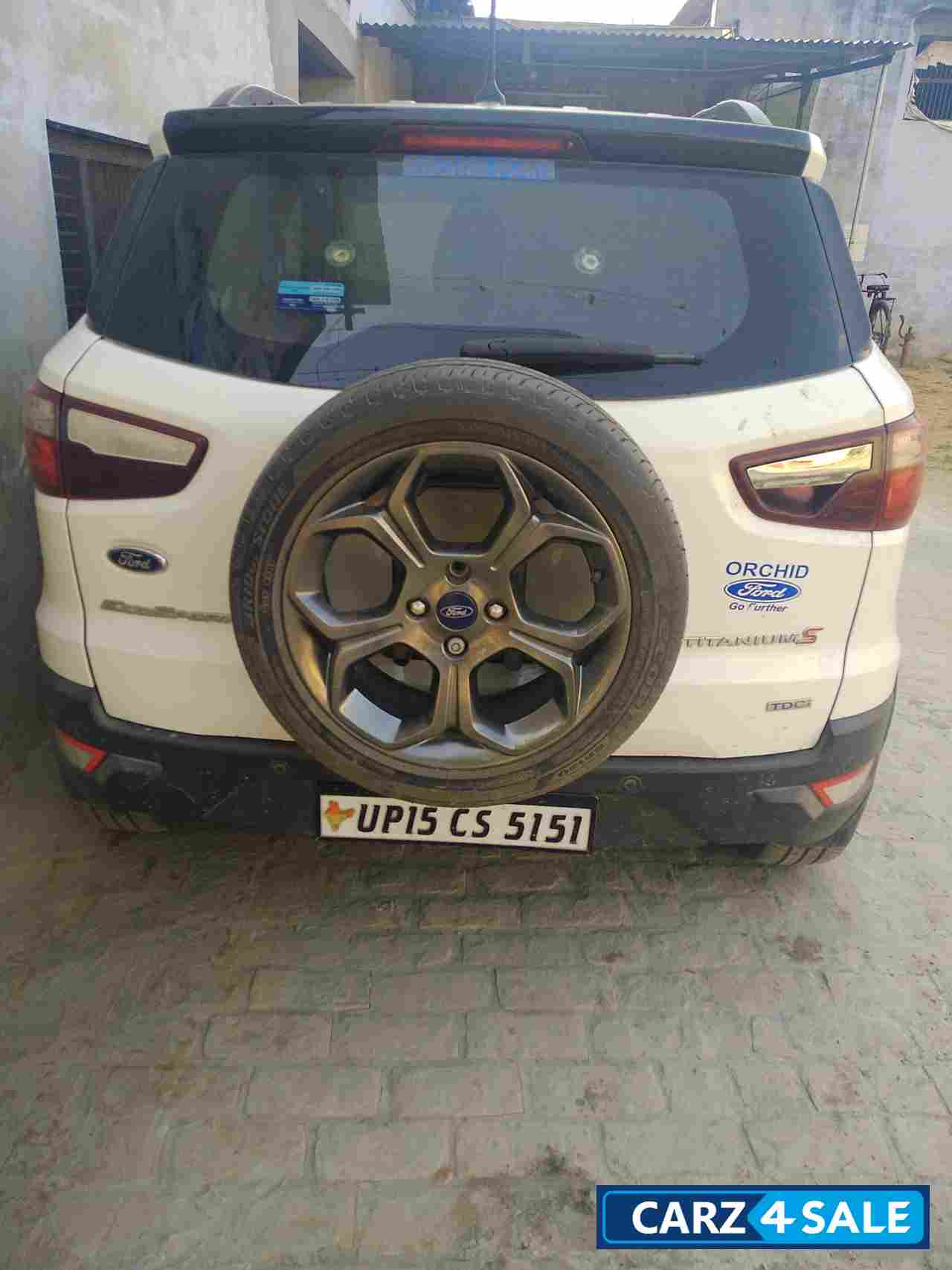 White Ford Ecosport Diesel