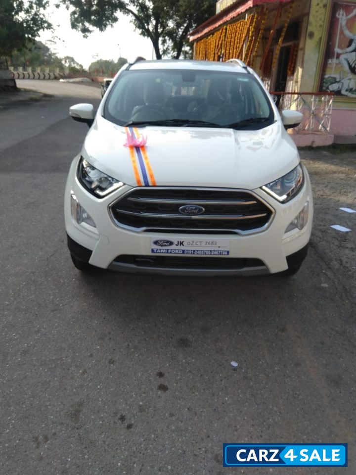 White Ford Ecosport 1.5Titanium SE